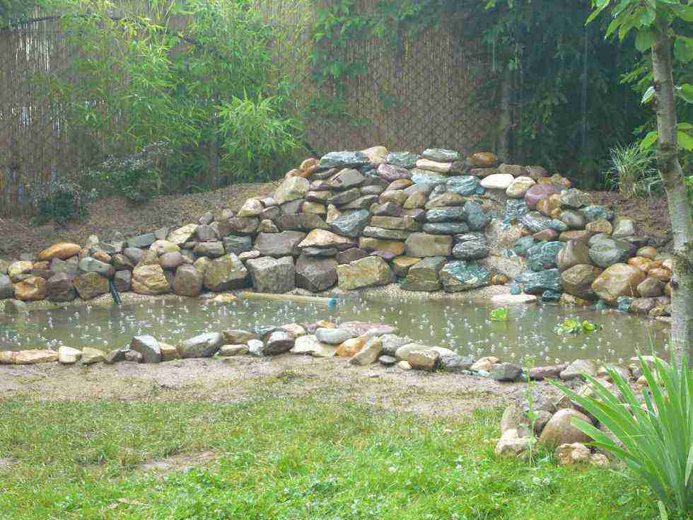 és a végeredmény - a kerti tó és a végeredmény - a kerti tó